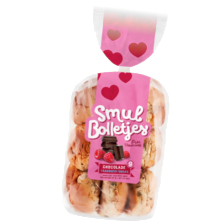 Smulbolletjes chocolade framboos
